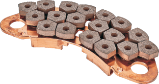 动车粉末冶金闸片 Sintered Brake Pad for High-speed Train