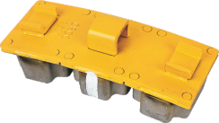 直流传动机车粉末冶金闸瓦 Sintered Brake Shoe for DC Drive Locomotive