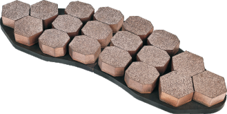 动车粉末冶金闸片 Sintered Brake Pad for High-speed Train